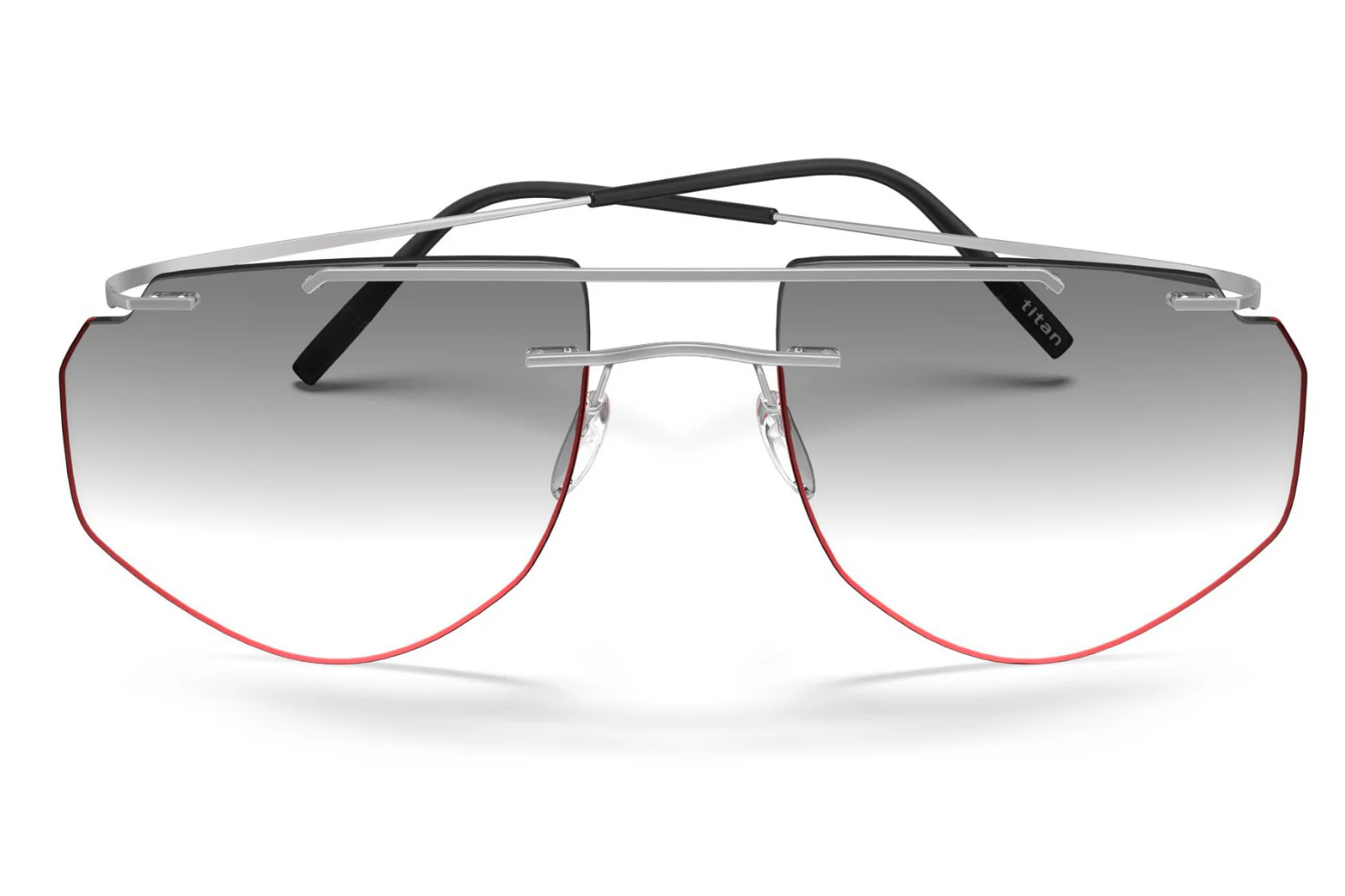 Silhouette Titan Minimal Art 5599 NQ - Gold & Dark frame