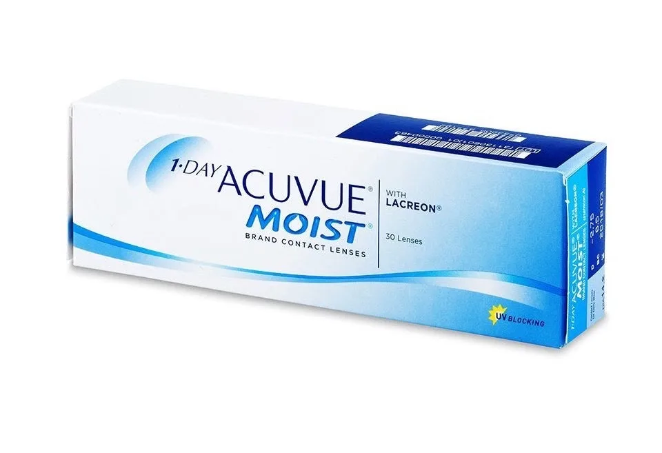 Johnson & Johnson 1-Day Acuvue Moist (30 Lens Pack) - Clear