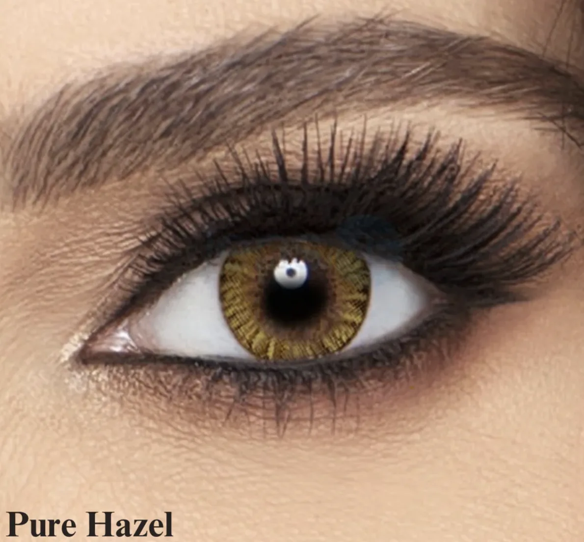 Alcon Freshlook Air Optix Colors (2 Lens Box) - Pure Hazel