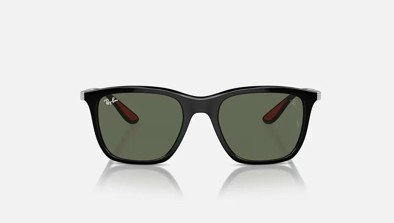 Ray-Ban RB4433M Scuderia Ferrari - Black / Green (F601-71)