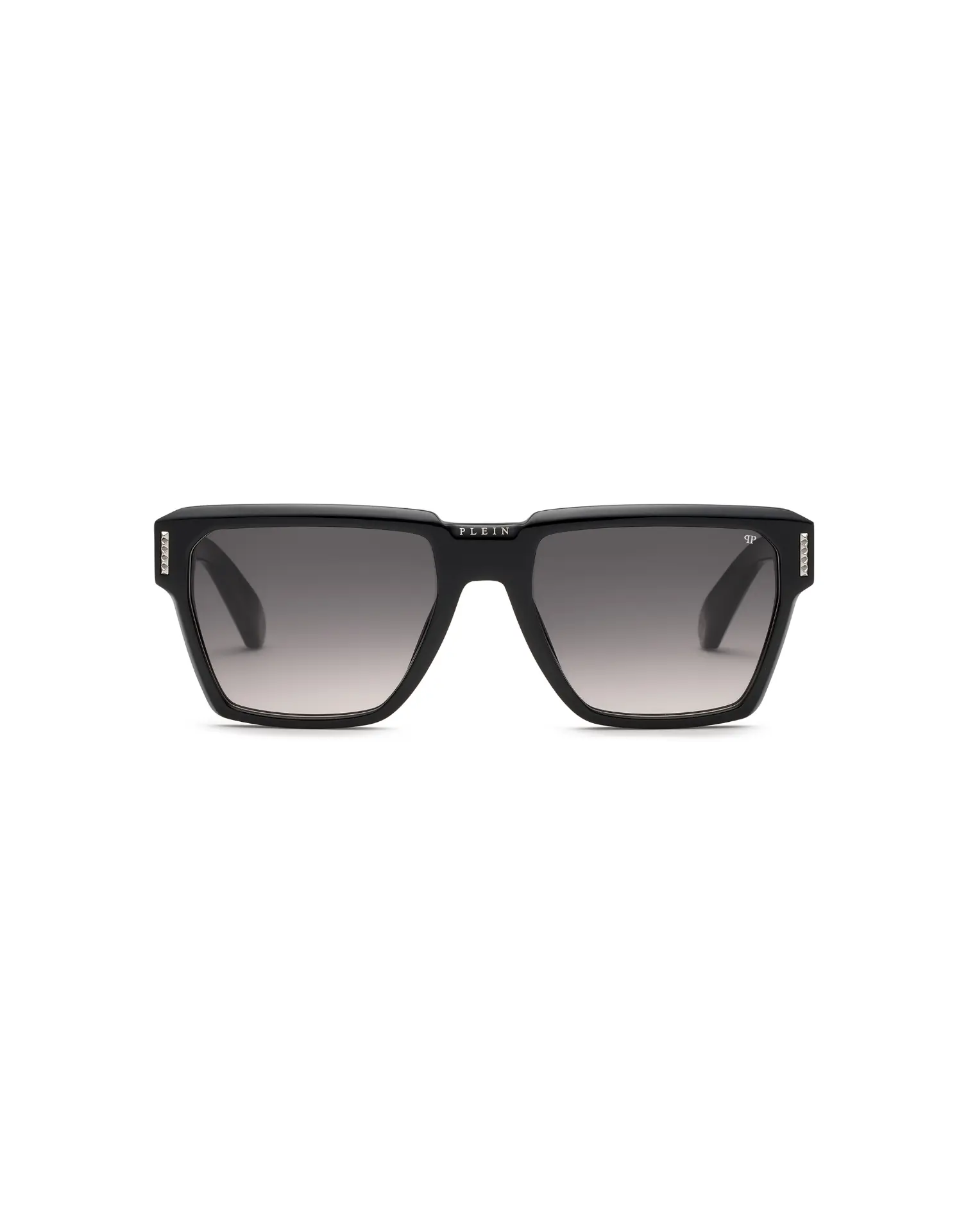 Philipp Plein SPP086N Stud Crystals - Black / Grey Gradient