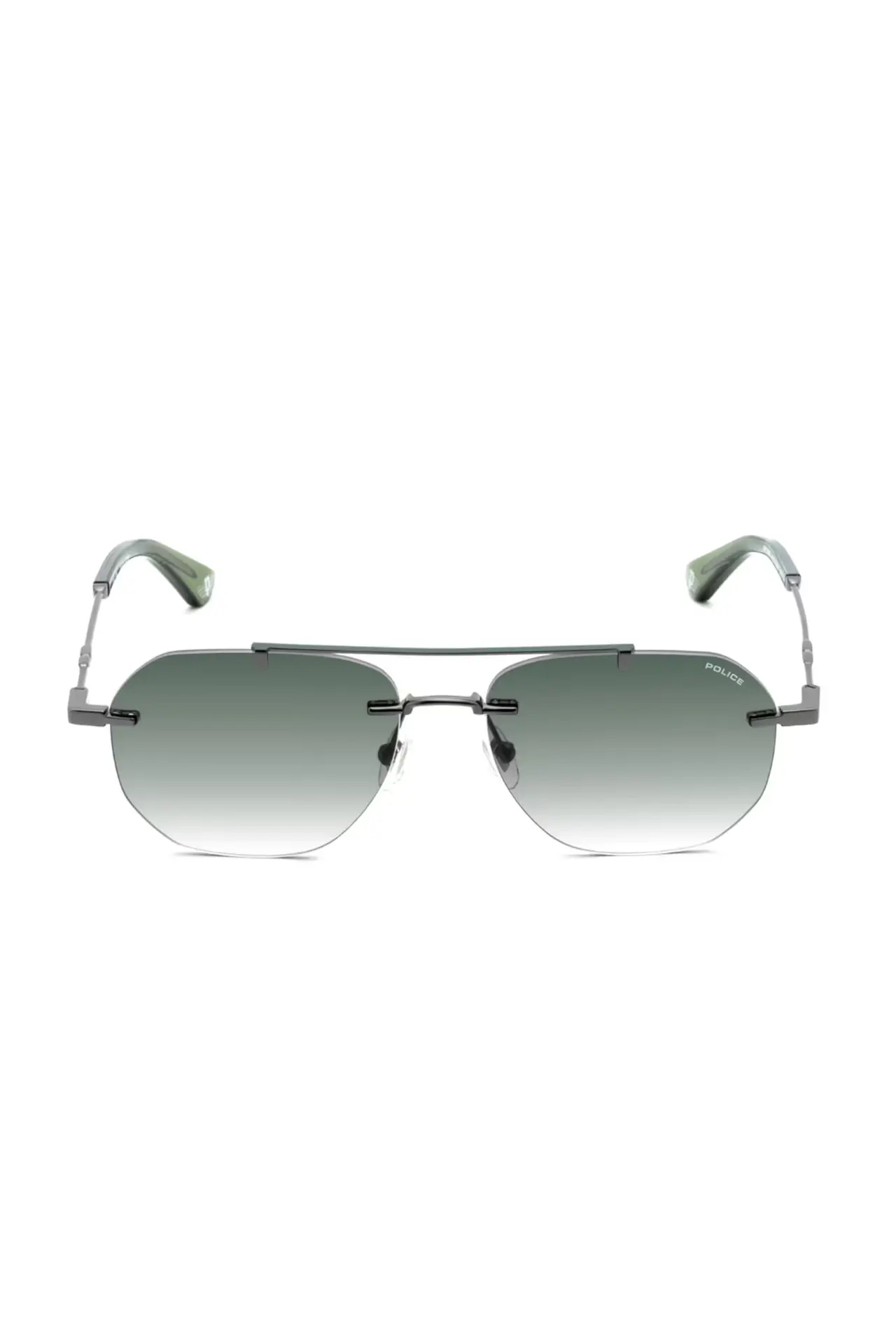 Police SPLT36K 0568 - Gunmetal / Green Gradient