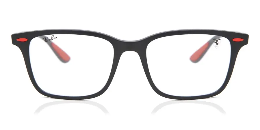 Ray-Ban RB7144M Scuderia Ferrari - Matte Black / Red (F602)
