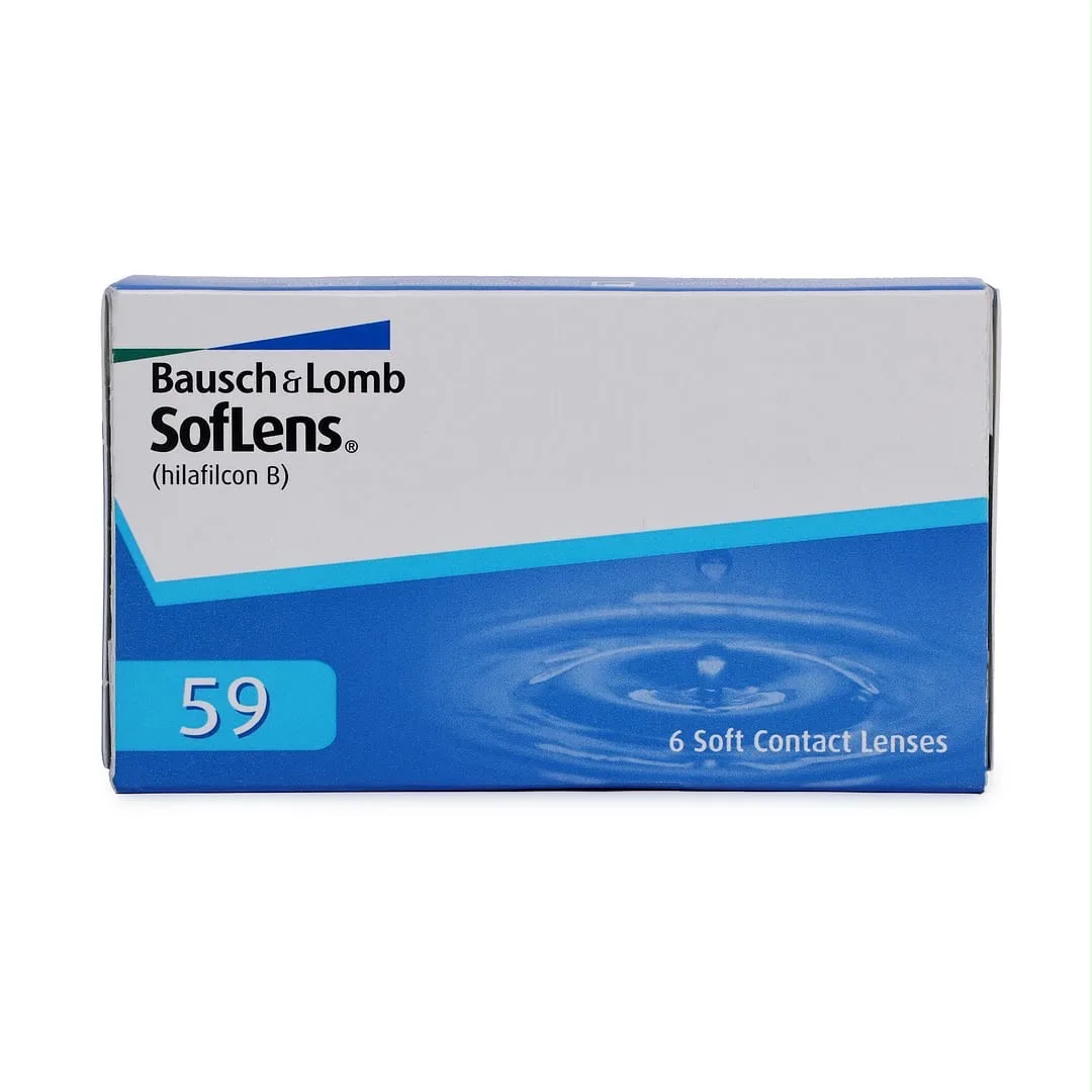 Bausch & Lomb SofLens 59 Monthly (6 Lens Pack) - Clear
